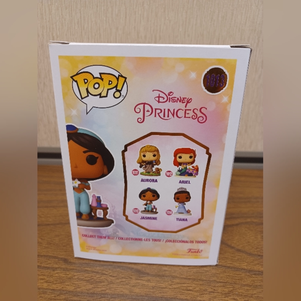 Funko Pop Disney Princess Jasmine #1013 Vinyl Figure In Pop Protector - Picture 3 of 7